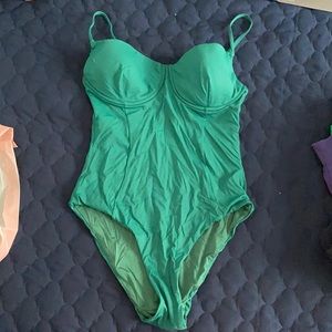 One piece bathing suit
